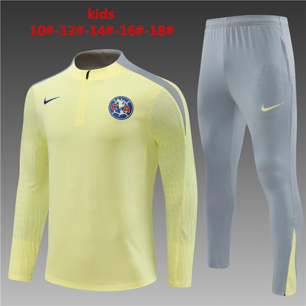 Algeria 2023/24 Half-Zip Kids Sweater+Pant 14001