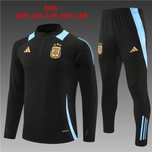 Algeria 2023/24 Half-Zip Kids Sweater+Pant 14001