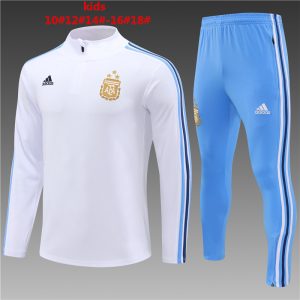Algeria 2023/24 Half-Zip Kids Sweater+Pant 14001