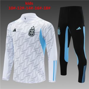 Algeria 2023/24 Half-Zip Kids Sweater+Pant 14001