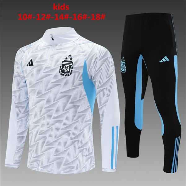 Algeria 2023/24 Half-Zip Kids Sweater+Pant 14001