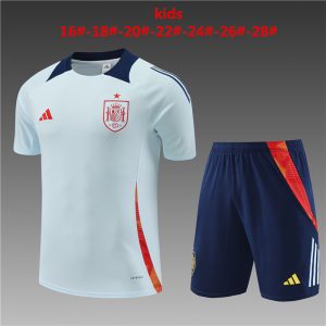Spain 2024/25 Training Kids Jersey+Short 14001