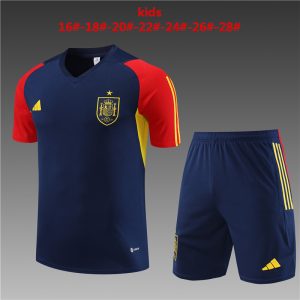 Spain 2024/25 Training Kids Jersey+Short 14001