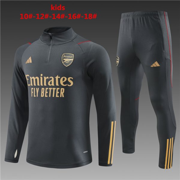Arsenal 2023/24 Half-Zip Kids Sweater+Pant 14001