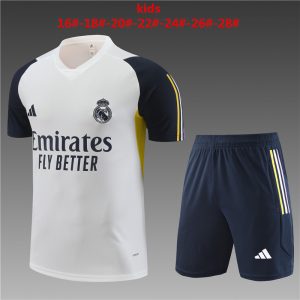 Real Madrid 2023/24 Training Kids Jersey+Short 14001