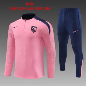 Atletico Madrid 2023/24 Half-Zip Kids Sweater+Pant 14001