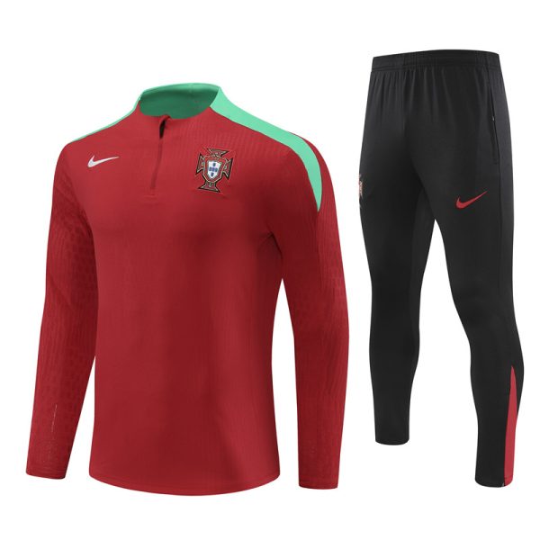 Portugal 2024/25 Half-Zip Adult Sweater+Pant 14001 - Image 5