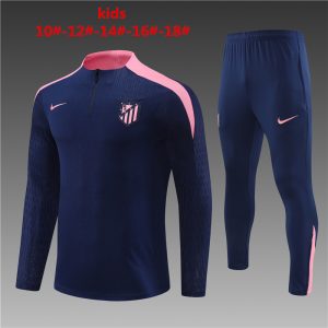 Atletico Madrid 2023/24 Half-Zip Kids Sweater+Pant 14001