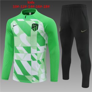 Atletico Madrid 2023/24 Half-Zip Kids Sweater+Pant 14001