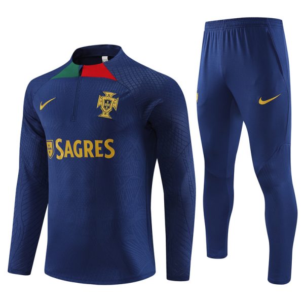 Portugal 2024/25 Half-Zip Adult Sweater+Pant 14001 - Image 4