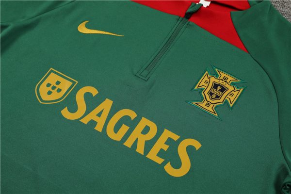 Portugal 2024/25 Half-Zip Adult Sweater+Pant 14001 - Image 5