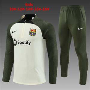 Barcelona 2023/24 Half-Zip Kids Sweater+Pant 14001