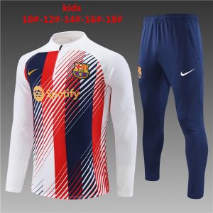Barcelona 2023/24 Half-Zip Kids Sweater+Pant 14001