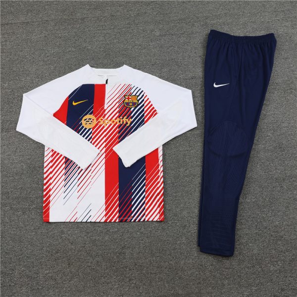 Barcelona 2023/24 Half-Zip Kids Sweater+Pant 14001 - Image 2