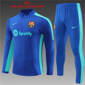 Barcelona 2023/24 Half-Zip Kids Sweater+Pant 14001