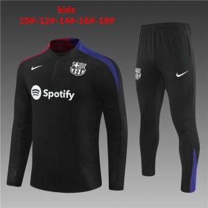 Barcelona 2023/24 Half-Zip Kids Sweater+Pant 14001