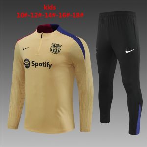 Barcelona 2023/24 Half-Zip Kids Sweater+Pant 14001