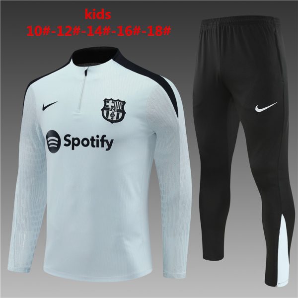 Barcelona 2023/24 Half-Zip Kids Sweater+Pant 14001