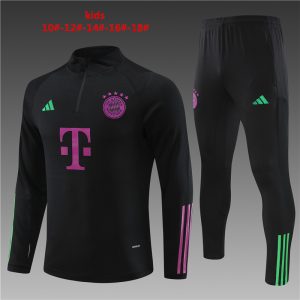 Bayern Munich 2023/24 Half-Zip Kids Sweater+Pant 14001