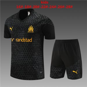 Olympique Marseille 2023/24 Training Kids Jersey+Short 14001