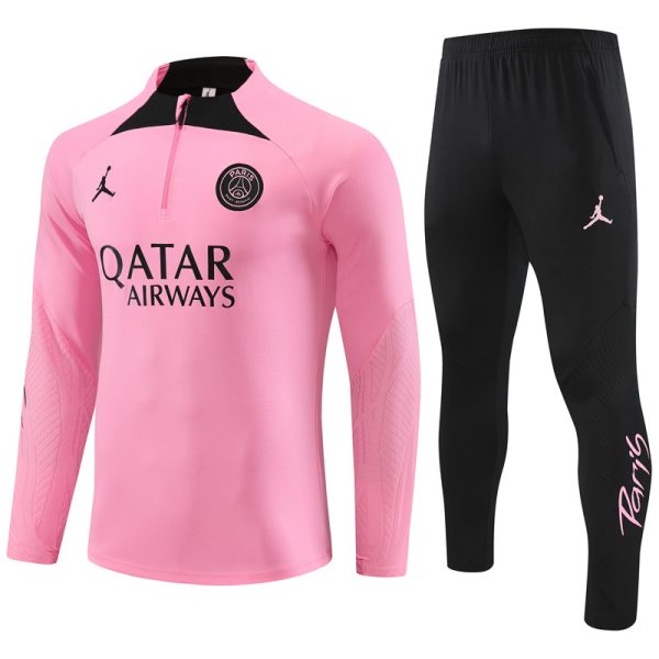 Paris Saint-Germain 2024/25 Half-Zip Adult Sweater+Pant 14001 - Image 5