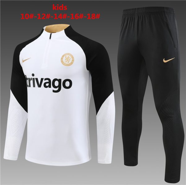 Chelsea 2023/24 Half-Zip Kids Sweater+Pant 14001