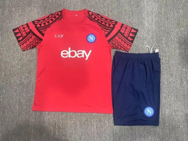 Napoli 2023/24 Training Kids Jersey+Short 14001 - Image 2