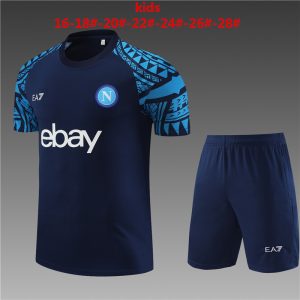 Napoli 2023/24 Training Kids Jersey+Short 14001