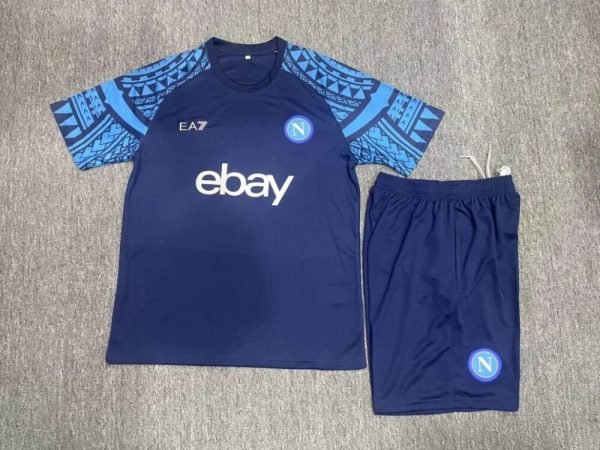 Napoli 2023/24 Training Kids Jersey+Short 14001 - Image 2