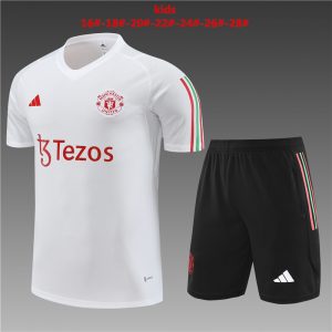Manchester United 2023/24 Training Kids Jersey+Short 14001