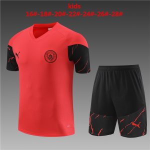 Manchester City 2023/24 Training Kids Jersey+Short 14001