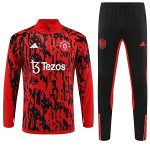 Manchester United 2023/24 Half-Zip Adult Sweater+Pant 14001