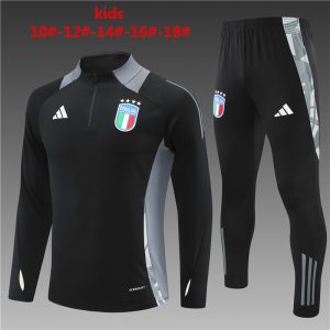 Italy 2023/24 Half-Zip Kids Sweater+Pant 14001