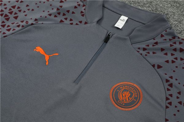 Manchester City 2023/24 Half-Zip Adult Sweater+Pant 14001 - Image 5