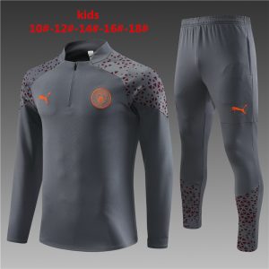 Manchester City 2023/24 Half-Zip Kids Sweater+Pant 14001