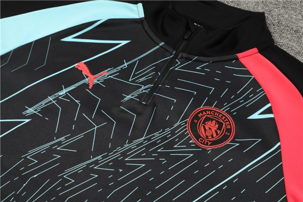 Manchester City 2023/24 Half-Zip Adult Sweater+Pant 14001 - Image 5