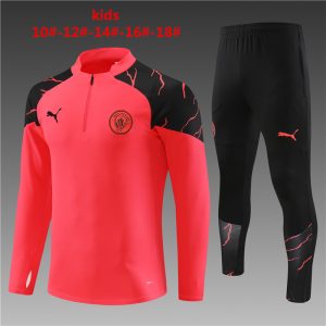 Manchester City 2023/24 Half-Zip Kids Sweater+Pant 14001