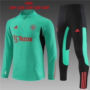 Manchester City 2023/24 Half-Zip Kids Sweater+Pant 14001