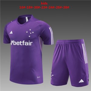 Cruzeiro 2023/24 Training Kids Jersey+Short 14001