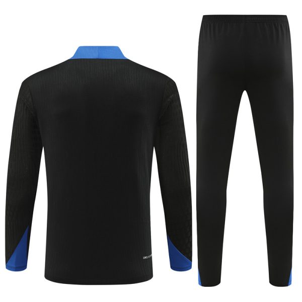 Inter Milan 2024/25 Half-Zip Adult Sweater+Pant 14001 - Image 2