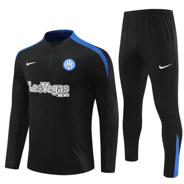 Inter Milan 2024/25 Half-Zip Adult Sweater+Pant 14001 - Image 4