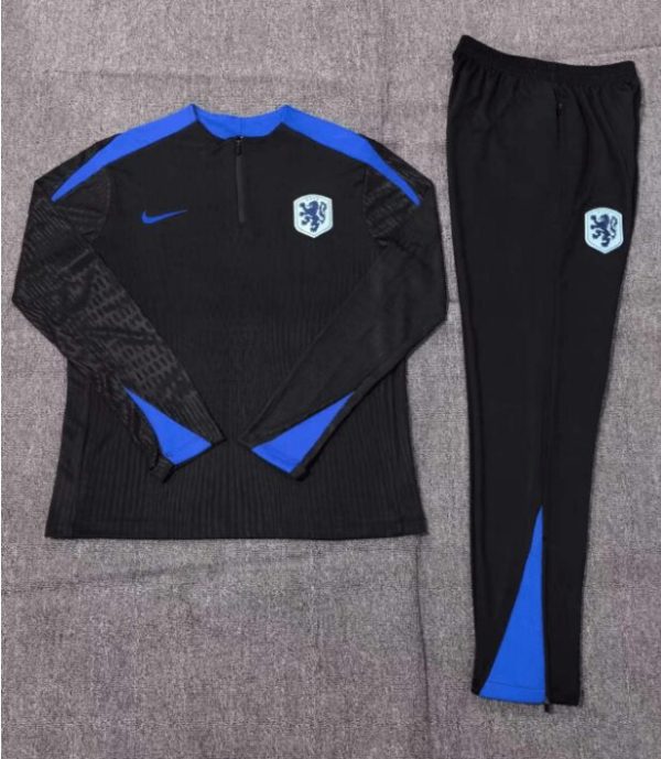 Netherlands 2023/24 Half-Zip Kids Sweater+Pant 14001