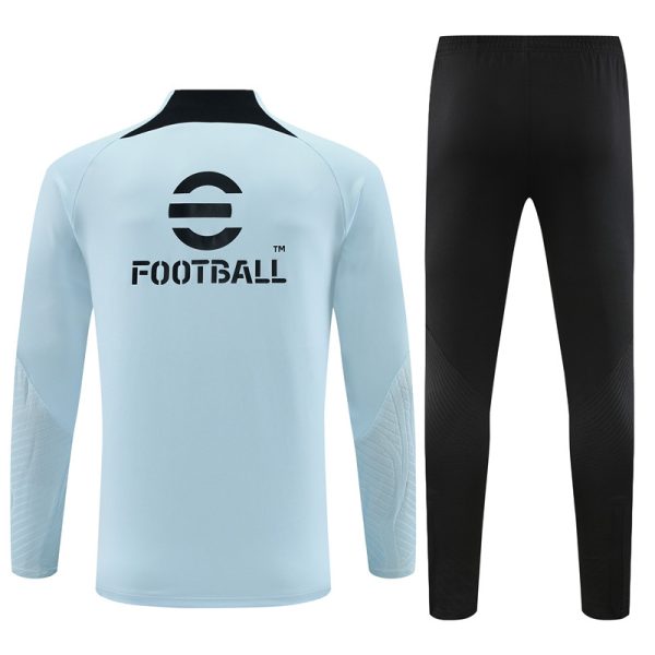 Inter Milan 2023/24 Half-Zip Adult Sweater+Pant 14001 - Image 2