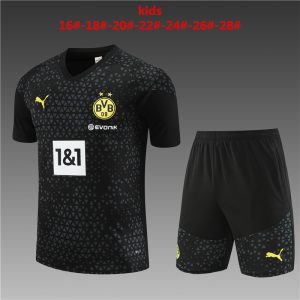 Borussia Dortmund 2023/24 Training Kids Jersey+Short 14001