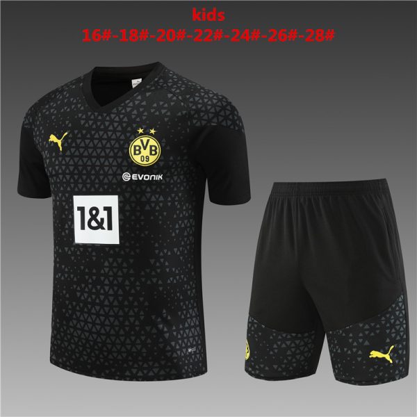 Borussia Dortmund 2023/24 Training Kids Jersey+Short 14001
