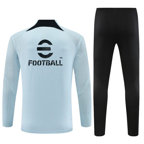 Inter Milan 2023/24 Half-Zip Adult Sweater+Pant 14001 - Image 2
