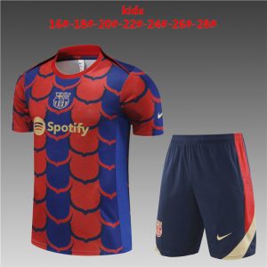 Barcelona 2024/25 Training Kids Jersey+Short 14001