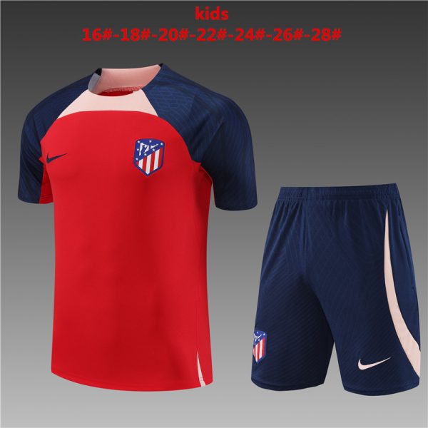 Atletico Madrid 2023/24 Training Kids Jersey+Short 14001