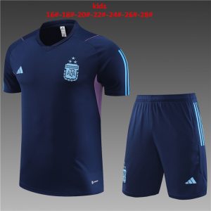 Argentina 2023/24 Training Kids Jersey+Short 14001