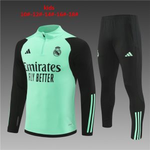 Real Madrid 2023/24 Half-Zip Kids Sweater+Pant 14001